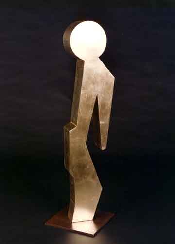 gold sculpture