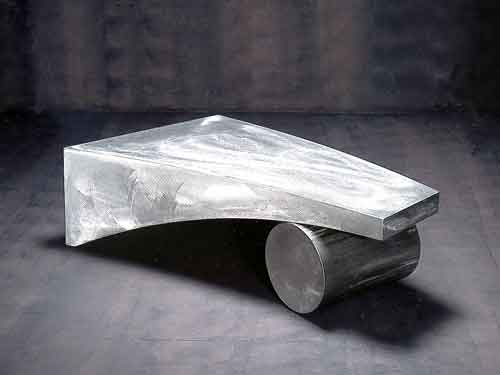 Bruno Aluminum Coffee Table